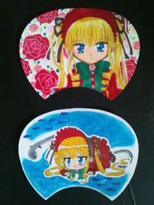 Rating: Safe Score: 0 Tags: 1girl blonde_hair blue_eyes bonnet bow cup dress drill_hair flower image long_hair looking_at_viewer marker_(medium) red_dress rose shinku solo traditional_media twintails User: admin