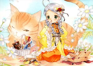 Rating: Safe Score: 0 Tags: 1girl artist_request basket bird blanket cat dress drill_hair flower food fork frills green_eyes hair_ornament image kanaria long_sleeves one_eye_closed open_mouth photoshop_(medium) picnic ribbon rozen_maiden sitting solo source_request twin_drills white_flower User: admin