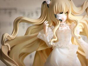 Rating: Safe Score: 0 Tags: 1girl bangs blonde_hair blurry doll dress eyepatch flower frills hair_flower hair_ornament kirakishou long_hair long_sleeves rose solo very_long_hair wavy_hair white_dress white_flower white_rose User: admin