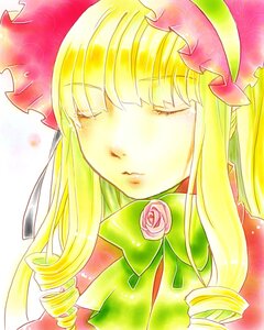 Rating: Safe Score: 0 Tags: 1girl bangs blonde_hair closed_eyes drill_hair flower hat image lips long_hair pink_flower pink_rose ringlets rose shinku solo twin_drills User: admin