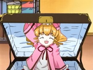 Rating: Safe Score: 0 Tags: 1girl animated animated_gif blonde_hair bow hina_ichigo long_sleeves lowres pink_bow rozen_maiden screencap solo User: admin