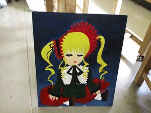 Rating: Safe Score: 0 Tags: 1girl blonde_hair bonnet dress frills image long_hair long_sleeves photo ribbon shinku sleeping solo traditional_media twintails User: admin