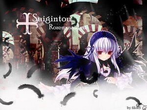 Rating: Safe Score: 0 Tags: 1girl black_feathers black_wings detached_collar dress feathered_wings feathers flower frilled_sleeves frills hairband image long_hair long_sleeves looking_at_viewer red_eyes ribbon rose silver_hair solo suigintou wings User: admin