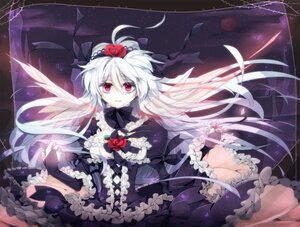 Rating: Safe Score: 0 Tags: 1girl ankon_(artist) bad_id bad_pixiv_id dress feathers flower frills gothic_lolita hairband image lolita_fashion lolita_hairband long_hair moon photoshop_(medium) red_eyes red_flower red_rose rose rozen_maiden silver_hair sky solo star_(sky) suigintou very_long_hair white_hair wings User: admin