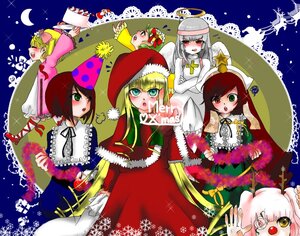 Rating: Safe Score: 0 Tags: 6+girls blonde_hair blush bow brown_hair christmas crescent_moon dress drill_hair food hat heterochromia hina_ichigo image long_hair long_sleeves moon multiple multiple_girls night open_mouth pink_bow pink_hair red_eyes santa_hat shinku short_hair siblings silver_hair sisters sky souseiseki suigintou suiseiseki tagme twin_drills twins very_long_hair User: admin