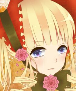 Rating: Safe Score: 0 Tags: 1girl blonde_hair blue_eyes blush bow drill_hair face flower image long_hair pink_flower pink_rose portrait rose shinku solo tears twin_drills User: admin