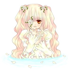 Rating: Safe Score: 0 Tags: 1girl blonde_hair dress eyepatch flower frills image kirakishou long_hair long_sleeves looking_at_viewer petals pink_hair rose rose_petals solo striped vertical_stripes very_long_hair wavy_hair User: admin