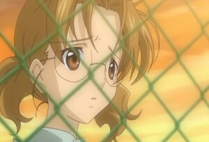 Rating: Safe Score: 0 Tags: 1girl bangs blurry brown_eyes brown_hair chain-link_fence depth_of_field fence glasses human looking_at_viewer parted_bangs parted_lips portrait sakurada_nori screenshot solo User: admin