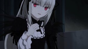 Rating: Safe Score: 0 Tags: 1girl :d bangs black_dress black_wings breasts dress eyebrows_visible_through_hair gothic_lolita hair_ribbon image lolita_fashion long_hair long_sleeves looking_at_viewer open_mouth red_eyes ribbon smile solo suigintou upper_body User: admin