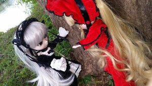 Rating: Safe Score: 0 Tags: doll dress frills long_hair multiple_dolls multiple_girls standing tagme tree very_long_hair User: admin