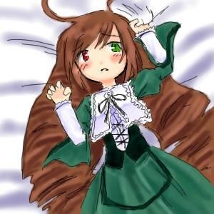 Rating: Safe Score: 0 Tags: 1girl blue_dress blush brown_hair dress frills green_dress green_eyes heterochromia image long_hair long_sleeves looking_at_viewer red_eyes solo suiseiseki User: admin