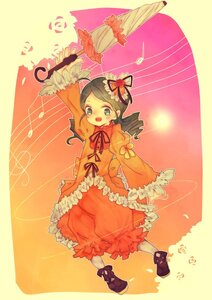 Rating: Safe Score: 0 Tags: 1girl bloomers bug butterfly butterfly_hair_ornament dress drill_hair frills full_body image insect kanaria long_sleeves open_mouth pantyhose ribbon shoes solo standing twin_drills umbrella underwear white_legwear User: admin