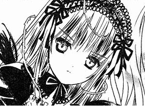 Rating: Safe Score: 0 Tags: 1girl bangs greyscale hair_ribbon image lolita_hairband looking_at_viewer monochrome ribbon sidelocks simple_background solo suigintou upper_body white_background wings User: admin