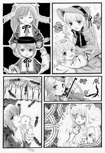 Rating: Safe Score: 0 Tags: 6+girls bonnet closed_eyes dress flower greyscale hat image long_hair monochrome multiple multiple_girls shinku short_hair siblings sisters smile souseiseki suigintou tagme User: admin