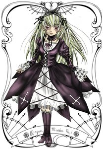 Rating: Safe Score: 0 Tags: 1girl dress frills image joints long_hair long_sleeves looking_at_viewer red_eyes ribbon solo standing suigintou User: admin