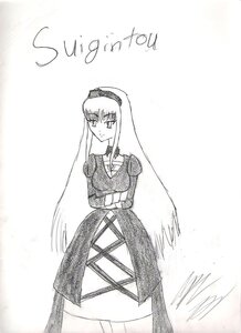 Rating: Safe Score: 0 Tags: 1girl crossed_arms greyscale image long_hair long_sleeves looking_at_viewer monochrome ponytail sidelocks solo standing suigintou very_long_hair User: admin