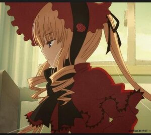 Rating: Safe Score: 0 Tags: 1girl blonde_hair blue_eyes bonnet bow curtains dress drill_hair flower image indoors letterboxed long_hair long_sleeves profile red_dress ribbon rose shinku solo twin_drills twintails upper_body window User: admin