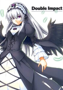 Rating: Safe Score: 0 Tags: 1girl black_dress black_ribbon black_wings cross-laced_clothes dress feathered_wings feathers flower frilled_sleeves frills hairband image lolita_hairband long_hair long_sleeves looking_at_viewer pink_eyes puffy_sleeves ribbon silver_hair solo suigintou very_long_hair white_background wings User: admin