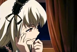 Rating: Safe Score: 0 Tags: 1girl bangs black_ribbon closed_mouth curtains eyebrows_visible_through_hair hair_ribbon hairband image indoors long_hair long_sleeves ribbon solo suigintou User: admin