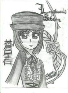 Rating: Safe Score: 0 Tags: 1girl blush flower greyscale hat image monochrome ribbon rose solo souseiseki traditional_media User: admin