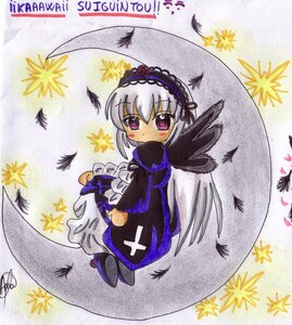 Rating: Safe Score: 0 Tags: 1girl autumn_leaves blush dress feathers frills hairband image leaf long_hair long_sleeves looking_at_viewer maple_leaf marker_(medium) signature solo suigintou traditional_media watercolor_(medium) wings User: admin