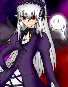 Rating: Safe Score: 0 Tags: 1girl auto_tagged black_wings detached_collar dress frills hairband image juliet_sleeves lolita_hairband long_hair long_sleeves looking_at_viewer puffy_sleeves red_eyes solo suigintou very_long_hair wings User: admin