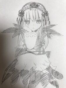 Rating: Safe Score: 0 Tags: 1girl bangs blush boots dress eyebrows_visible_through_hair frills greyscale hair_between_eyes hairband image long_hair long_sleeves looking_at_viewer monochrome parted_lips sitting solo suigintou traditional_media very_long_hair User: admin