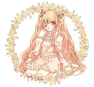 Rating: Safe Score: 0 Tags: 1girl dress eyepatch flower frills hair_flower hair_ornament image kirakishou long_hair pink_hair plant rose solo very_long_hair vines User: admin