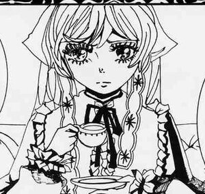 Rating: Safe Score: 0 Tags: 1girl bow braid cup greyscale hair_bow hat hong_meiling image long_hair monochrome solo star_(symbol) suiseiseki tea teacup traditional_media twin_braids User: admin