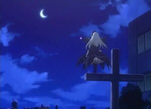Rating: Safe Score: 0 Tags: 1girl blue_theme crescent_moon image long_hair monochrome moon night night_sky sitting sky solo star_(sky) suigintou User: admin