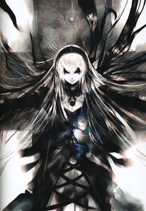 Rating: Safe Score: 0 Tags: 1girl black_dress black_wings doll doll_joints dress fire frills hairband highres image joints kei_(keigarou) long_hair long_sleeves looking_at_viewer outstretched_arms pale_skin red_eyes rose rozen_maiden silver_hair solo suigintou torn_clothes very_long_hair wings User: admin