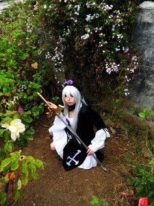 Rating: Safe Score: 0 Tags: 1girl auto_tagged dress flower long_hair plant solo suigintou weapon white_hair User: admin
