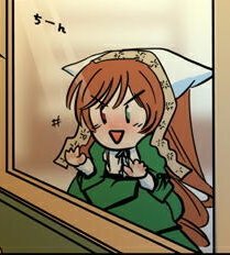 Rating: Safe Score: 0 Tags: 1girl :d apron braid brown_hair dress green_dress long_hair long_sleeves maid open_mouth photo smile solo suiseiseki twin_braids User: admin