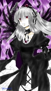 Rating: Safe Score: 0 Tags: 1girl auto_tagged black_dress black_wings dress flower frills hairband image juliet_sleeves lolita_hairband long_hair long_sleeves looking_at_viewer pink_eyes puffy_sleeves rose silver_hair solo suigintou very_long_hair wings User: admin