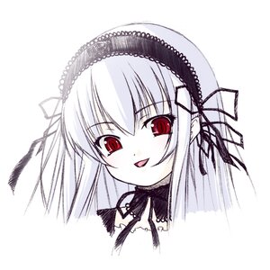 Rating: Safe Score: 0 Tags: 1girl :d albino artist_request bangs black_ribbon collar eyebrows_visible_through_hair face frills gothic_lolita hair_ribbon hairband image lolita_fashion long_hair looking_at_viewer lowres photoshop_(medium) portrait red_eyes ribbon rozen_maiden simple_background smile solo suigintou white_background white_hair User: admin