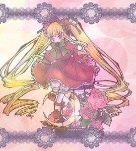 Rating: Safe Score: 0 Tags: 1girl blonde_hair bloomers blue_eyes bonnet bow bowtie dress drill_hair flower full_body green_bow image long_hair long_sleeves looking_at_viewer pink_rose red_dress rose shinku shoes solo standing twintails underwear very_long_hair User: admin