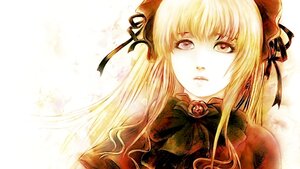 Rating: Safe Score: 0 Tags: 1girl black_ribbon blonde_hair commentary_request dress flower fm77_(artist) hat image long_hair looking_at_viewer ribbon rose rozen_maiden shinku solo suigintou User: admin