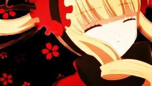 Rating: Safe Score: 0 Tags: 1girl bangs blonde_hair closed_eyes dress face flower image long_hair red_flower shinku solo User: admin