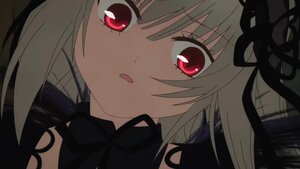 Rating: Safe Score: 0 Tags: 1girl bangs black_dress black_ribbon detached_collar dress eyebrows_visible_through_hair flower hair_ribbon image long_hair looking_at_viewer parted_lips red_eyes ribbon rose solo suigintou User: admin