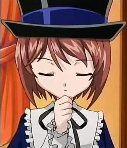 Rating: Safe Score: 0 Tags: 1girl blue_dress brown_hair closed_eyes dress frills hat image long_sleeves short_hair solo souseiseki upper_body User: admin