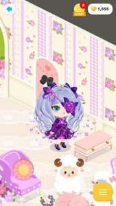 Rating: Safe Score: 0 Tags: 1girl barasuishou bow dress eyepatch flower food green_eyes image long_hair purple_flower purple_hair solo striped User: admin