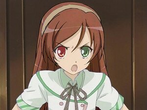 Rating: Safe Score: 0 Tags: 1girl :o brown_hair green_eyes hairband heterochromia image long_hair looking_at_viewer open_mouth red_eyes ribbon sailor_collar school_uniform short_sleeves solo suiseiseki upper_body v-shaped_eyebrows User: admin