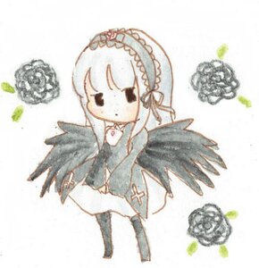 Rating: Safe Score: 0 Tags: 1girl auto_tagged black_dress black_wings chibi dress feathered_wings feathers flower full_body hairband image long_hair long_sleeves ribbon rose simple_background sitting solo suigintou white_background wings User: admin