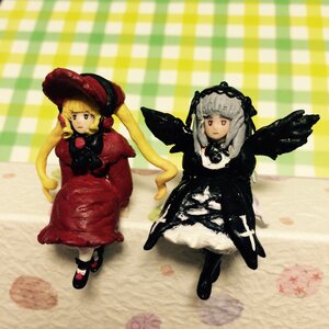 Rating: Safe Score: 0 Tags: 2girls blonde_hair bonnet doll dress long_hair long_sleeves multiple_dolls multiple_girls rose shinku silver_hair suigintou tagme twintails wings User: admin