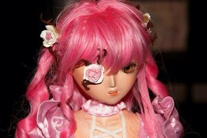 Rating: Safe Score: 0 Tags: 1girl bangs doll eyepatch flower hair_flower hair_ornament kirakishou lips long_hair pink_flower pink_hair rose solo User: admin