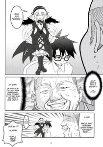 Rating: Safe Score: 0 Tags: 1boy 1girl boots comic doujinshi doujinshi_#106 dress english_text feathered_wings frills glasses greyscale hairband image long_hair monochrome multiple sweat thigh_boots wings User: admin