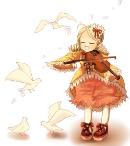 Rating: Safe Score: 0 Tags: 1girl beamed_eighth_notes beamed_sixteenth_notes bird blonde_hair bow_(instrument) closed_eyes dove dress drill_hair eighth_note hair_ornament image instrument kanaria music musical_note playing_instrument quarter_note seagull singing sixteenth_note smile solo spoken_musical_note staff_(music) striped striped_background tomoe_mami treble_clef twin_drills violin User: admin