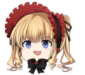 Rating: Safe Score: 0 Tags: 1girl :d blonde_hair blue_eyes blush bow bowtie drill_hair eyebrows_visible_through_hair flower image long_hair open_mouth portrait red_flower red_rose rose shinku simple_background smile solo striped white_background User: admin