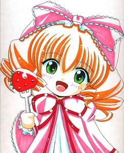 Rating: Safe Score: 0 Tags: 1girl :d blush bow dress drill_hair food frills fruit green_eyes hina_ichigo hinaichigo image long_sleeves marker_(medium) open_mouth pink_bow ribbon smile solo strawberry traditional_media twin_drills User: admin