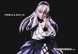 Rating: Safe Score: 0 Tags: 1girl black_background copyright_name dress frilled_sleeves frills hairband image long_hair long_sleeves looking_at_viewer rose silver_hair simple_background solo suigintou wings User: admin